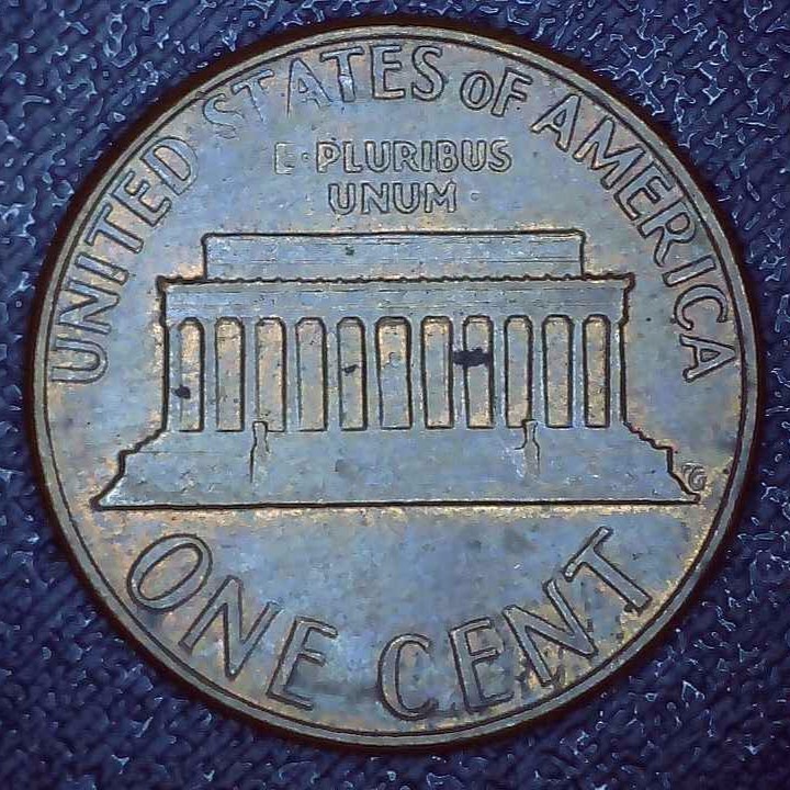 1979 D Lincoln Penny error repunched mintmark