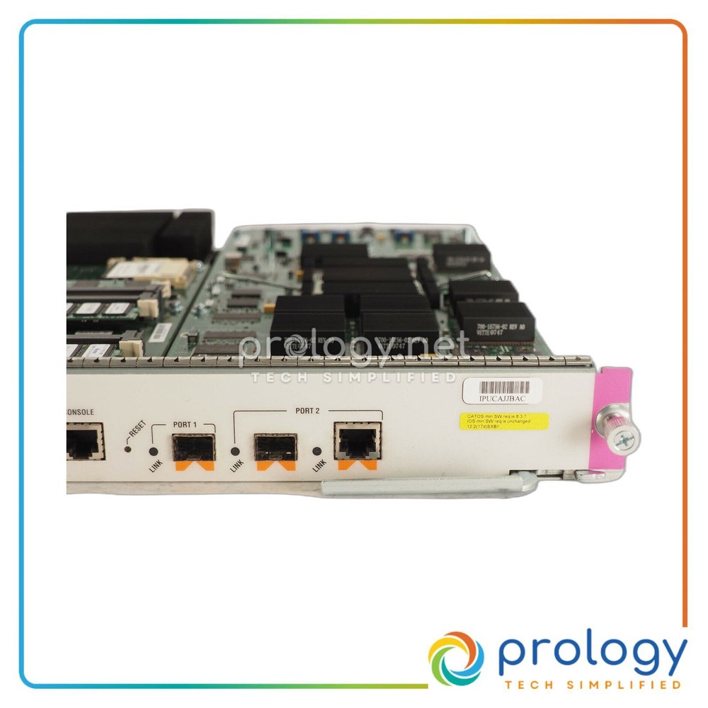 Cisco RSP720-3C-GE Supervisor Engine720 7600 Route Switch Processor Tested