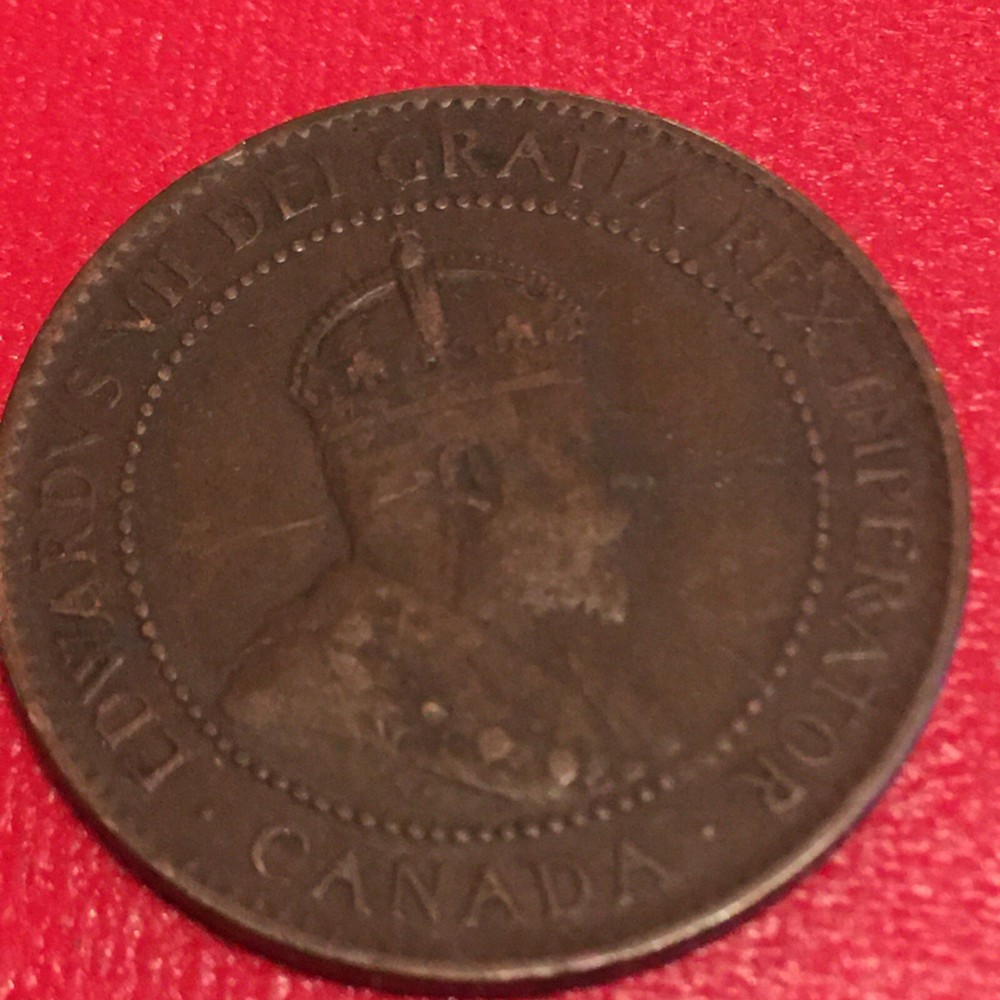 Canada, One Cent 1906, as shown.