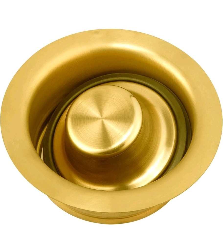 Sink Garbage Disposal Flange and Stopper, Universal Fit for 3-1/2 Inch Standard