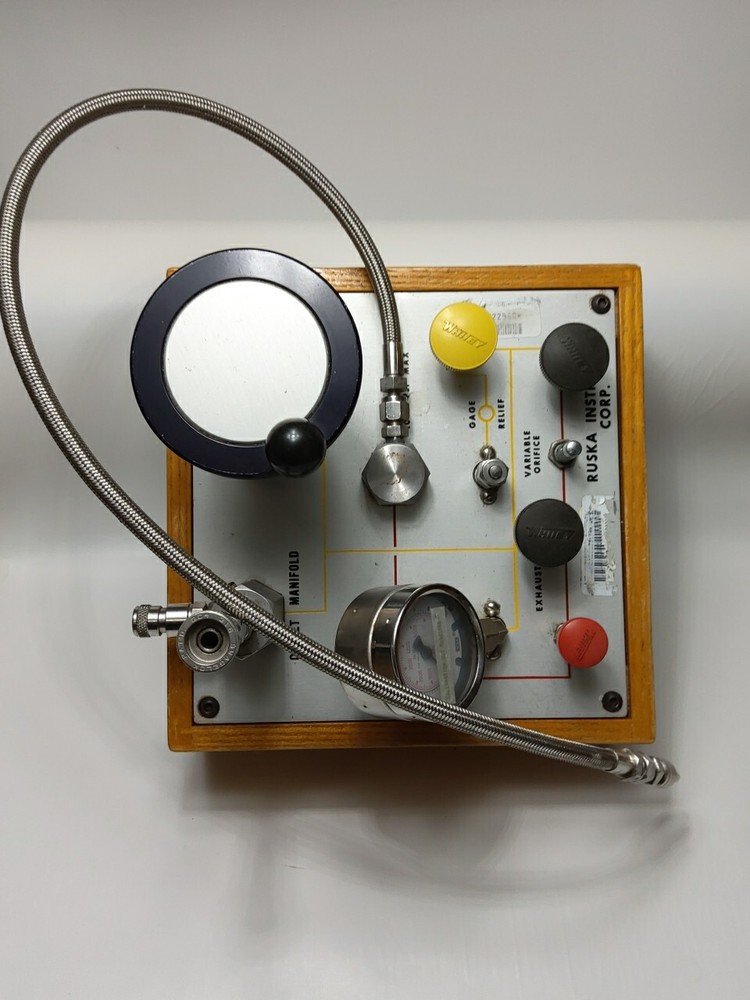 RUSKA PRESSURE CONTROL 2461-800 (USED NOT TESTED)