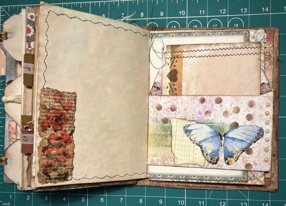 Handmade Junk Journal Victorian Grunge