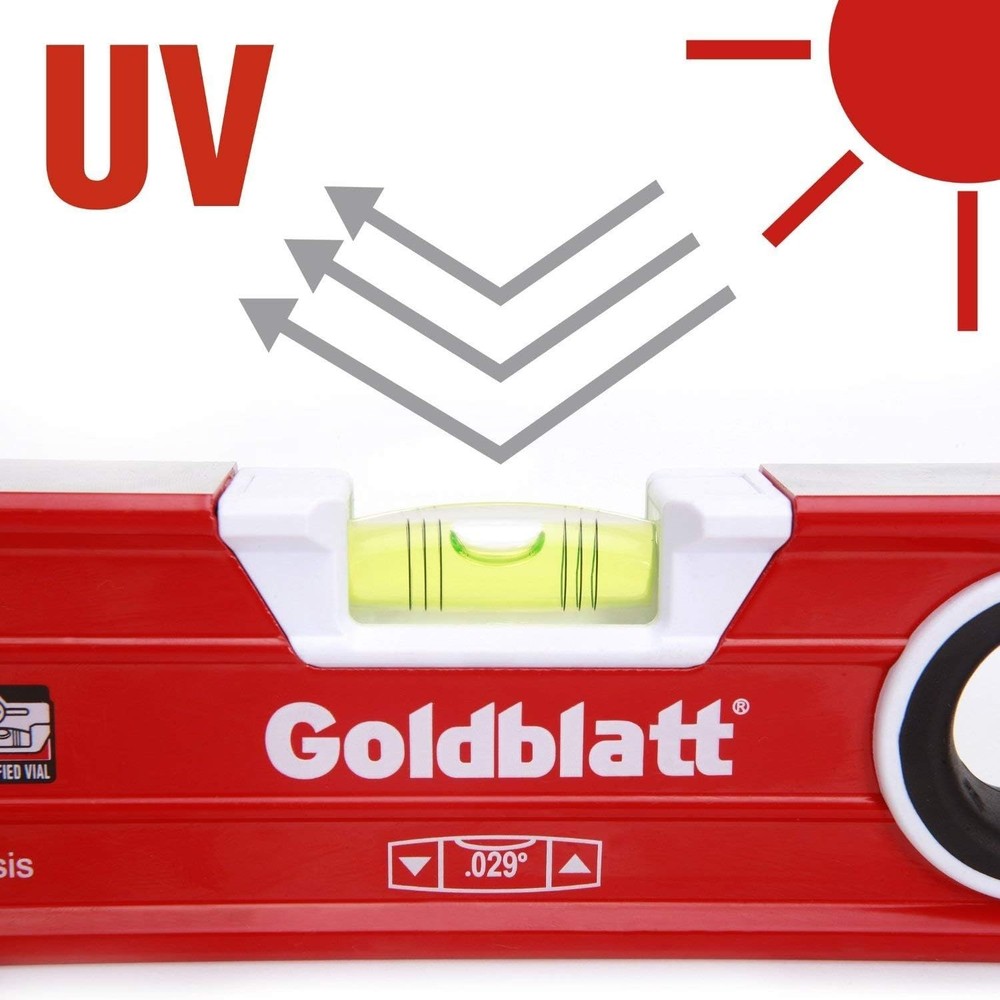 2PC- Box Beam Level Set 48" Aluminum Construction, 4FT, Double View, Verti-Site