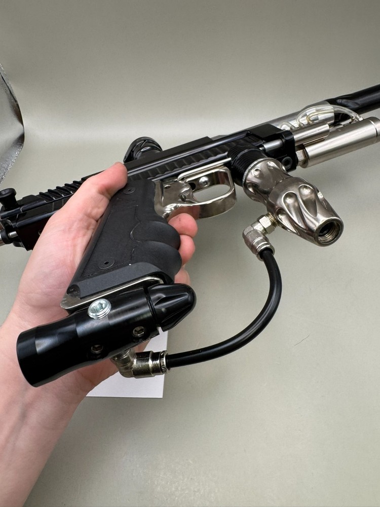 WGP Autococker - Black/Chrome - Paintball Marker Fully Working