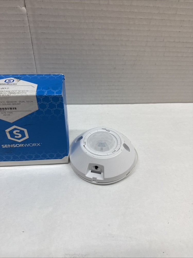 SENSORWORX SWX-221-1 | LOW VOLT OCC SENSOR, DUAL TECH, SMALL MOTION