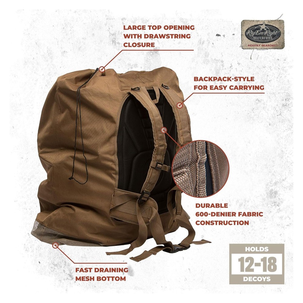 RIG'EM RIGHT Recon Decoy Bag (600)