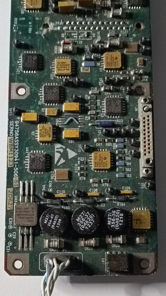 Aviation module system computing/analog-digital sensor processing board.