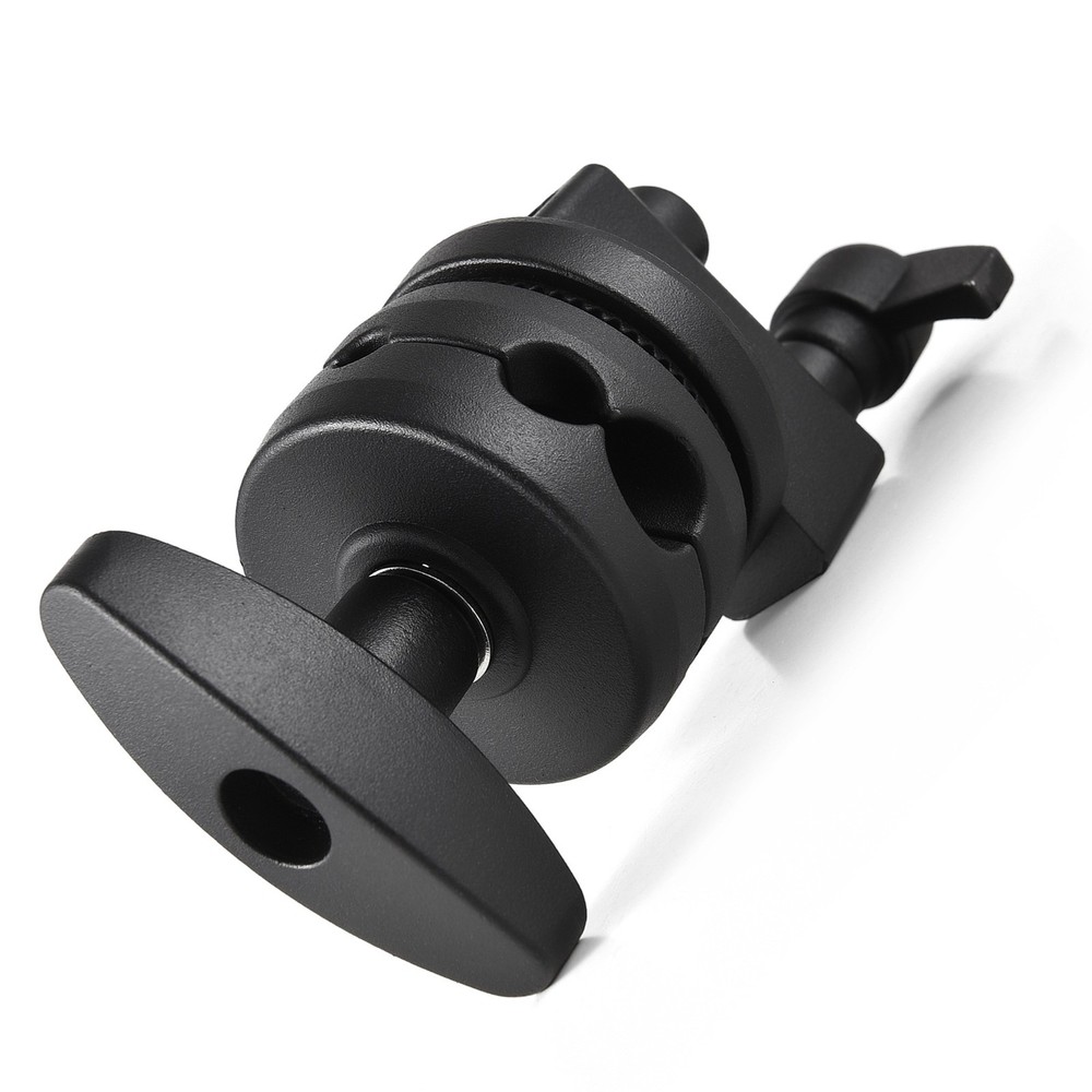 Multi-Functional Light Stand Mounting Adapter Heavy Duty Head Holder Grip