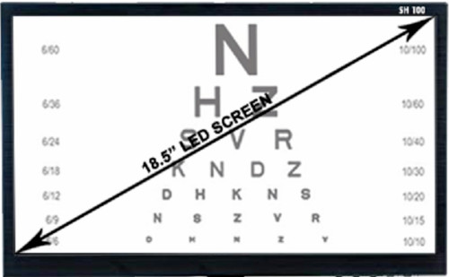 Vision Chart Testing Equipment ENT Ophthalmic Optometry