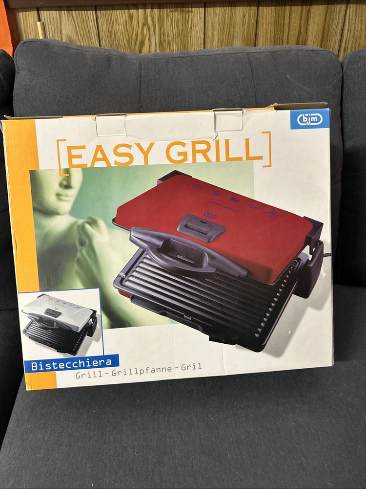 BJM Easy Grill Panini Maker - Italian Plug