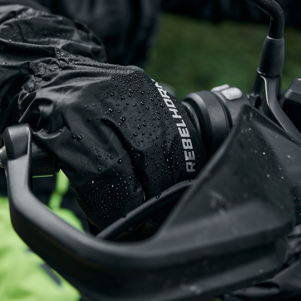 Rebelhorn Bolt Glove Rain Covers - Black