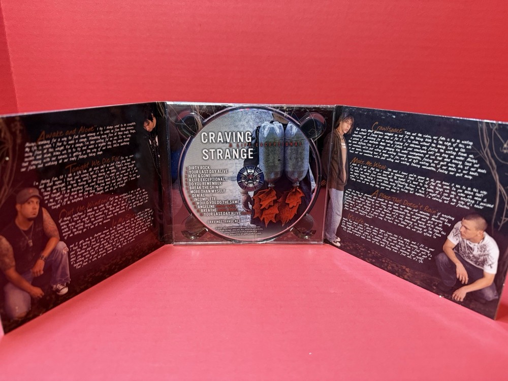 Craving Strange Savior Self CD Autographed By 4 Band Members