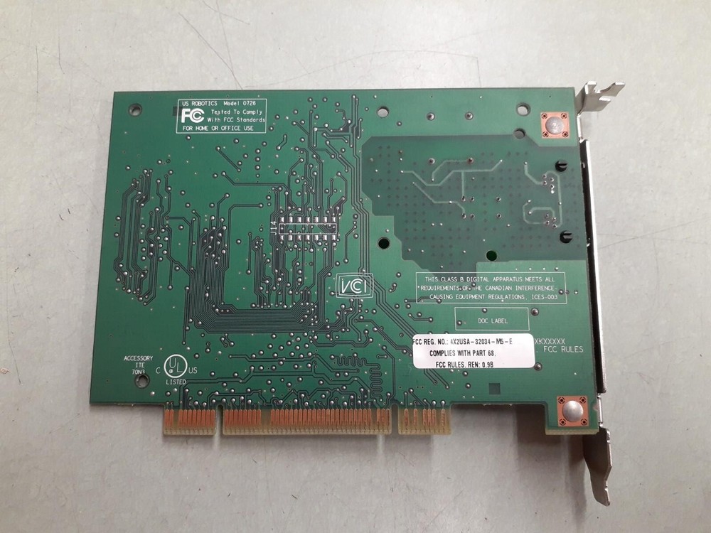 3com US Robotics Modem Card 3CP5610-Var-20