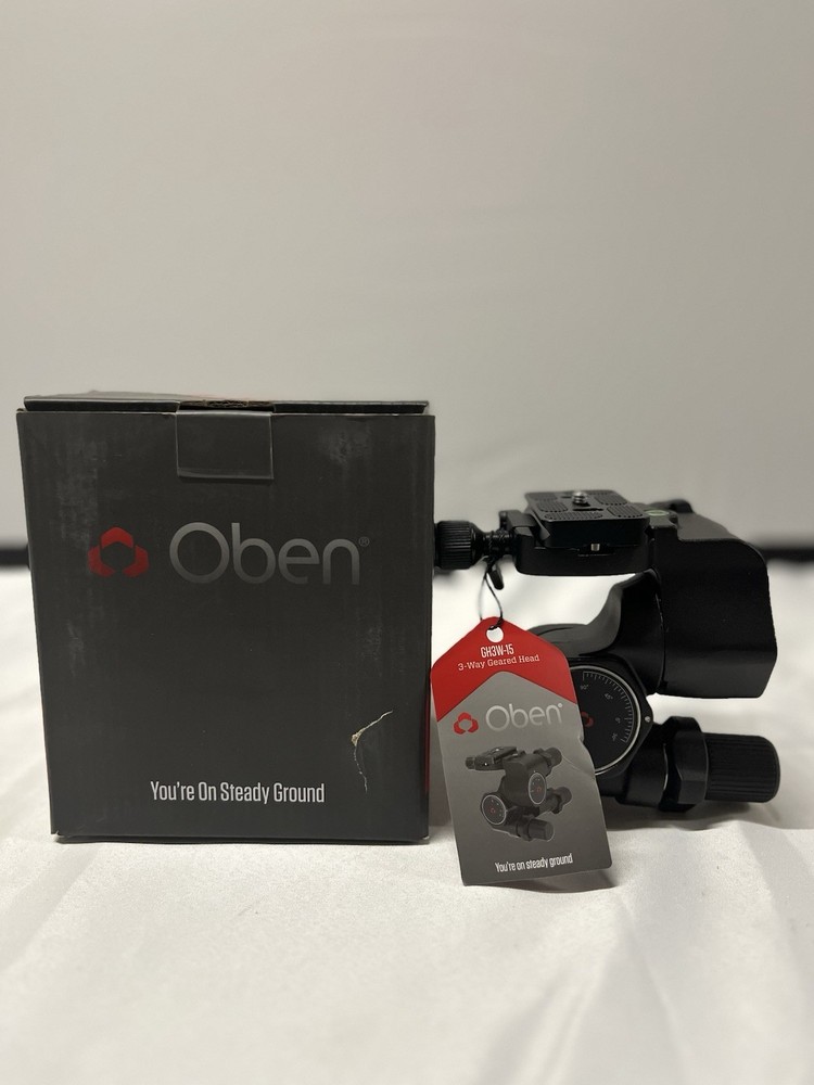 Three Way Geared Head Oben GR3W-15