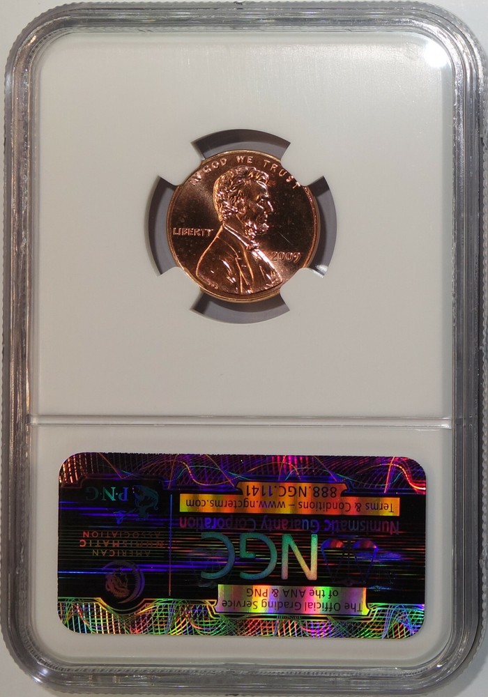 2009 Lincoln Bicentennial Cent / Formative Years Penny NGC MS67 First Day Issue