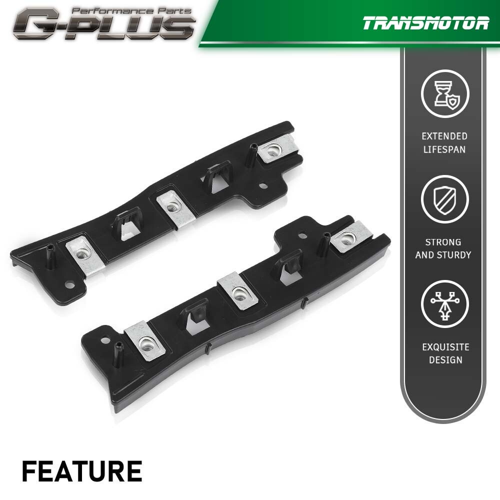 Pair Front LH+RH Bumper Bracket For 2017-2019 Ford Escape Driver&Passenger Side