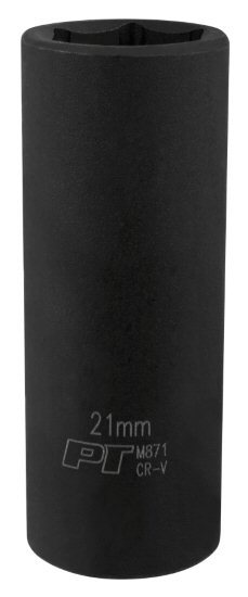 Wilmar M871 Performance Tool 1/2 In. Drive 21mm Deep Well Impact Socket