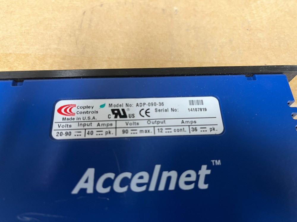 Copley controls Accelnet ADP-090-36 Servo Drive