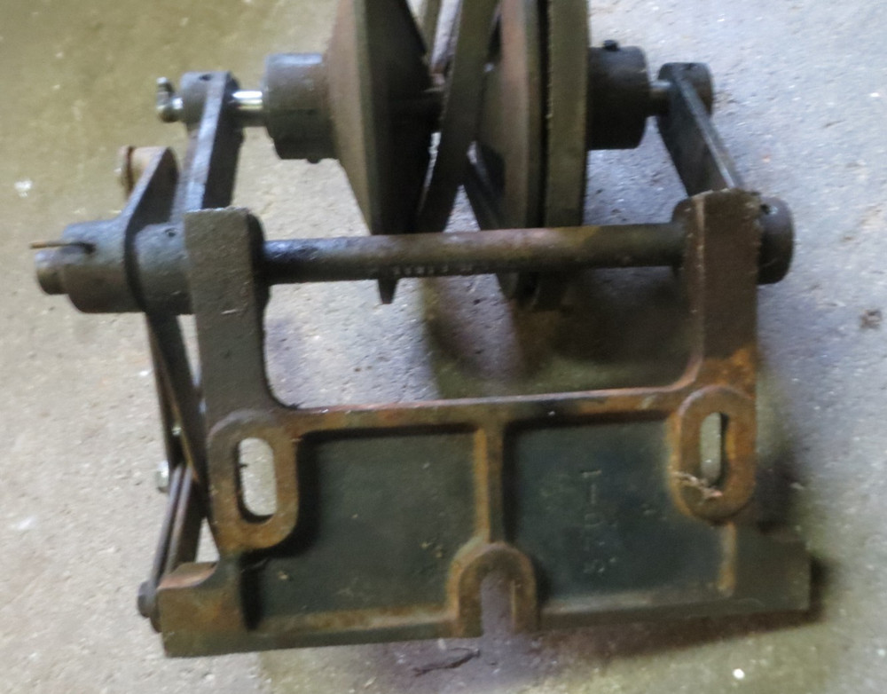 Vintage Variable Speed Drive 7" Pulley System Complete Assembly