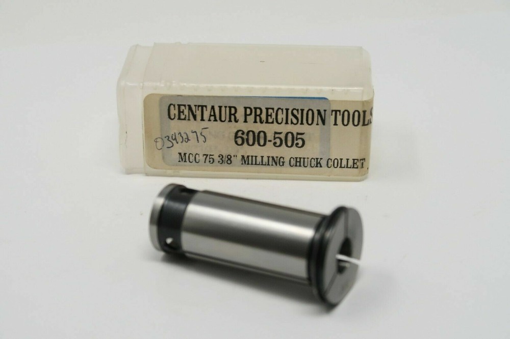 CENTAUR Precision Tools 600-505 MCC 75 3/8" Milling Chuck Collet, Round