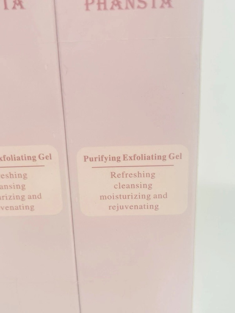 Phansta Purifying Exfoliating Gel 1.76oz 2- Pack Refreshing New & Sealed