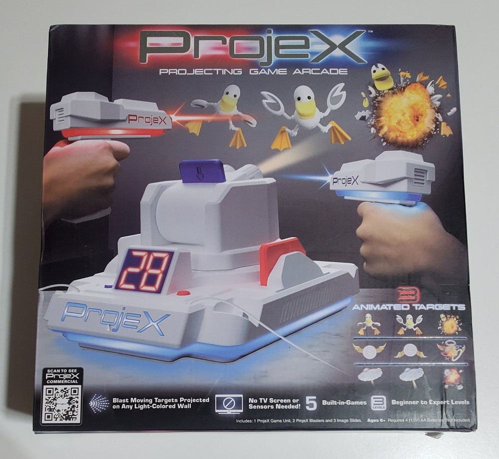 ProjeX Interactive Laser Game Arcade Animated Target-New open box