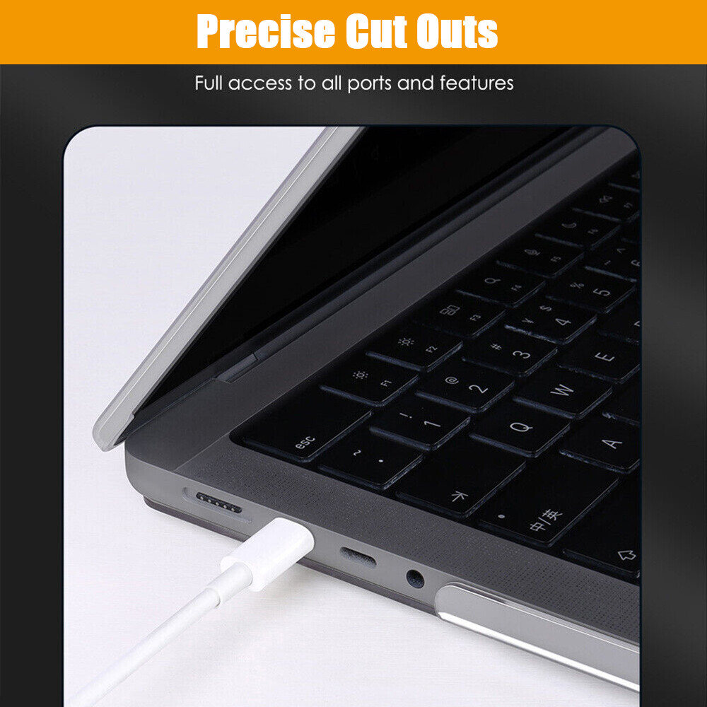 Fr Macbook Pro 13" 14" 16" Hard Case Shell Cover Keyboard Screen Protector M1 M2
