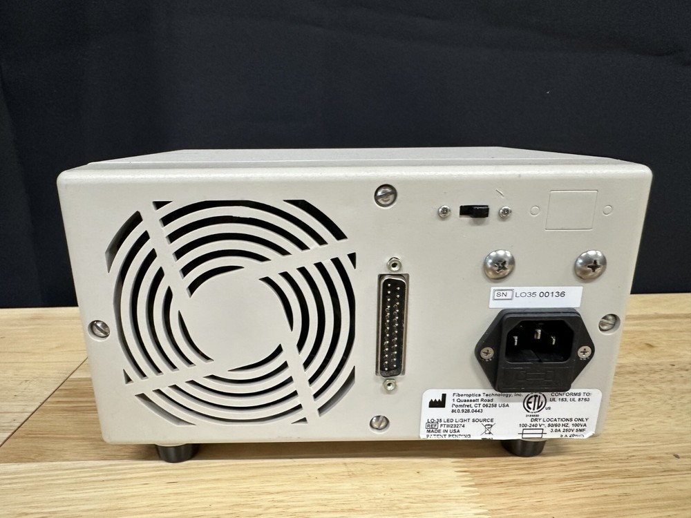 Fiberoptics Technology Inc LED Light Source LO-50 (FTIII21249)
