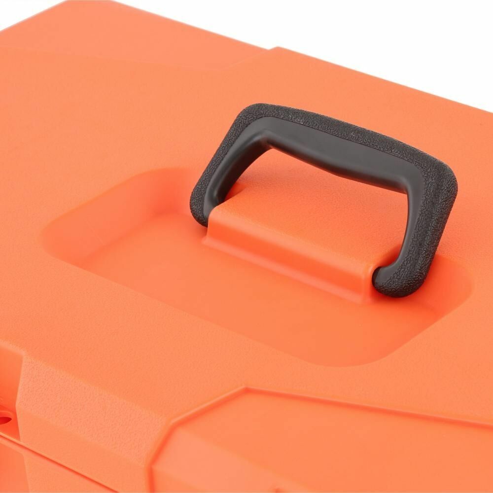 20 In. Chainsaw Case Storage Secure Box Chest Durable Tool Rust Protection