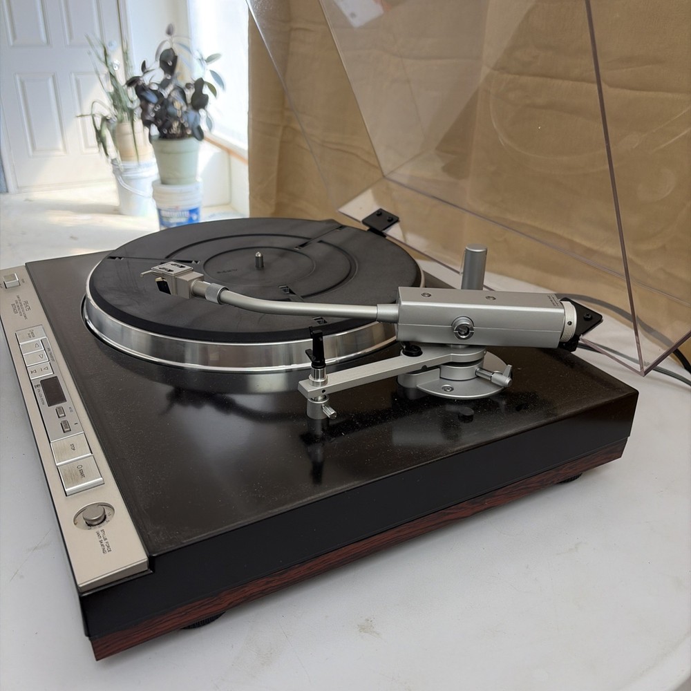 Sony PS-X75 Computer Controlled Fully Automatic Stereo Turntable Works Great