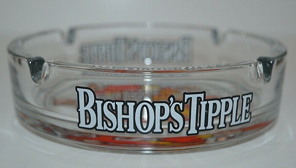 SUPERB 'BISHOP'S TIPPLE' ASHTRAY! FABULOUS LOOKING! SUITABLE ANY DRINKS AREA!