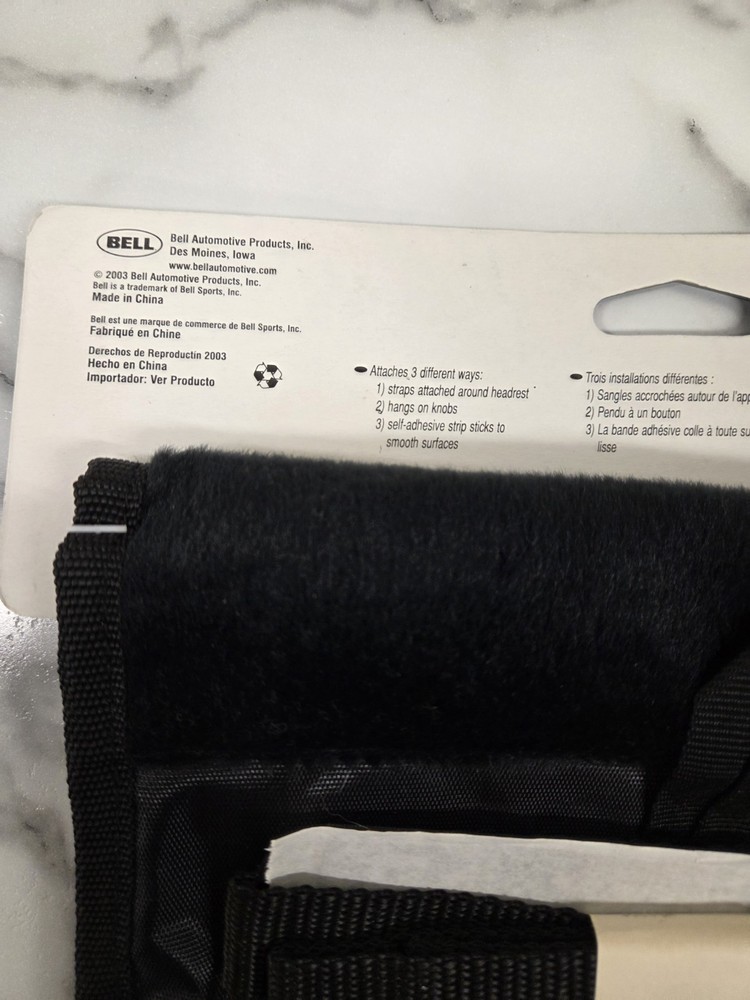 Bell Bicycle Bag Fun Fur Ladybug