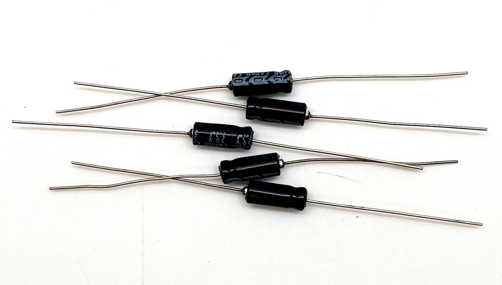 Capar 50V 2.2 UF Capacitor 5 Pc Lot