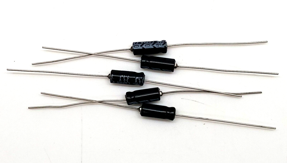 Capar 50V 2.2 UF Capacitor 5 Pc Lot