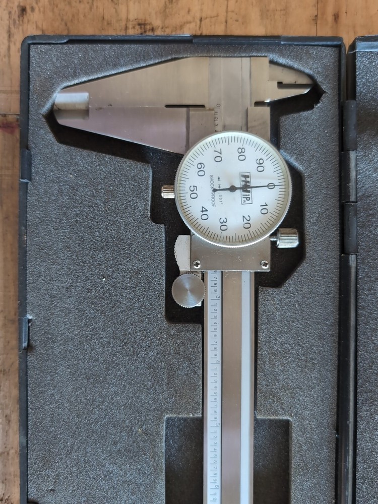 h&h 12" dial calipers