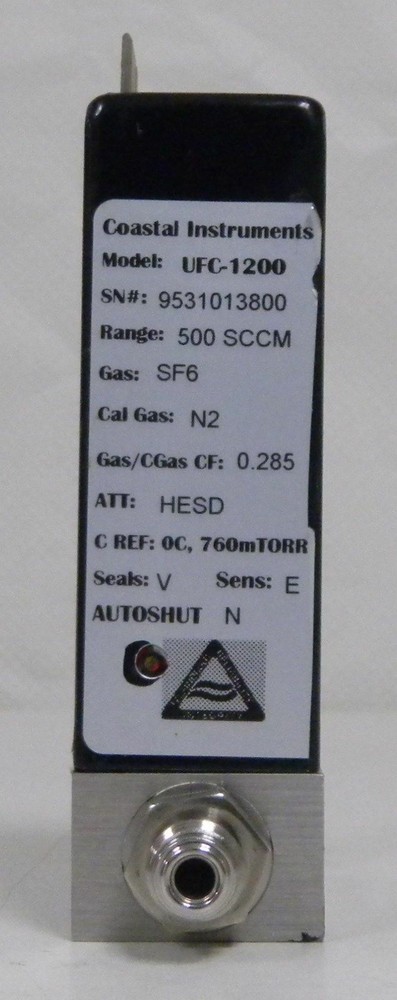 Unit UFC-1200A Mass Flow Controller, Gas- SF6, Range- 500 SCCM, Used