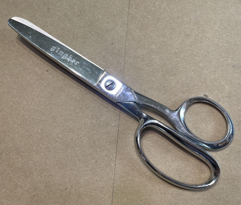 Gingher Scissors 8" Chrome Brazil
