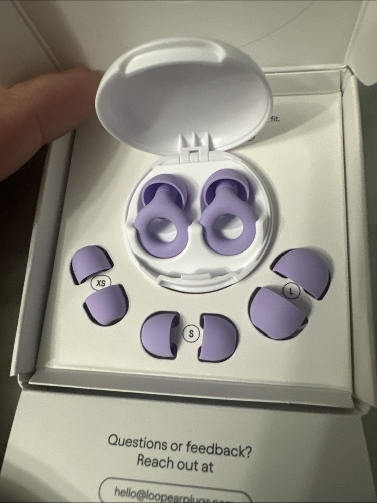 Loop Quiet 2 Earplugs Violet Noise Canceling Earbuds