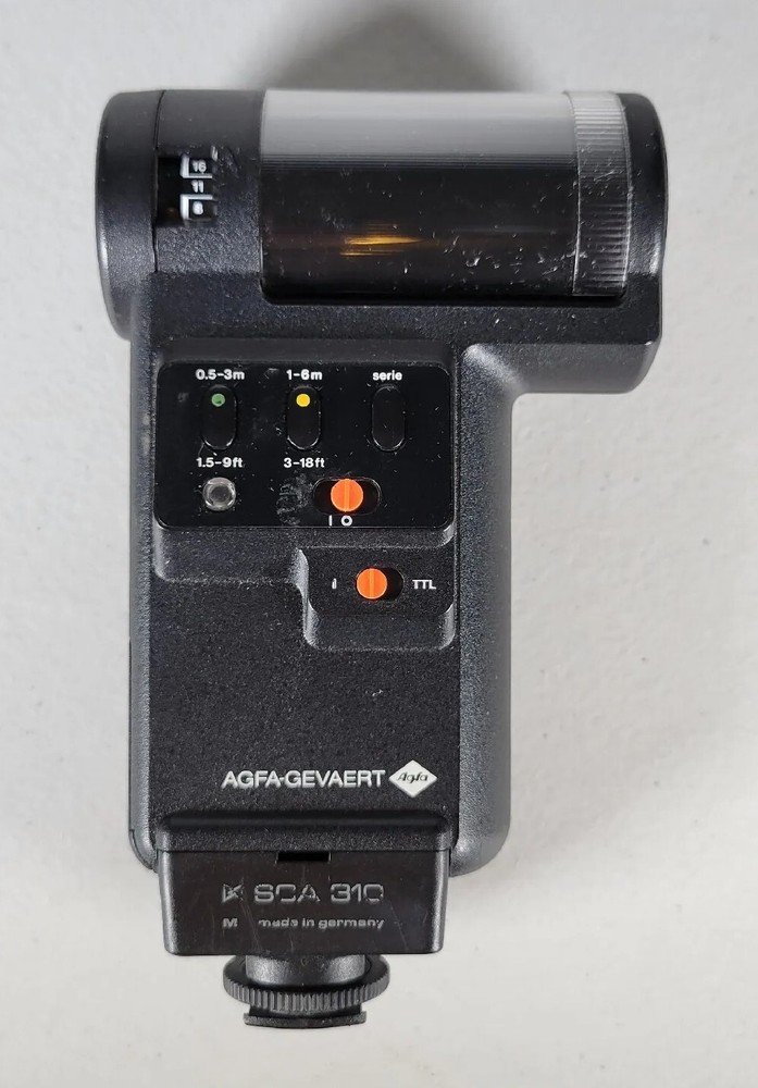 AGFATRONIC 253 CS with Dedicated System SCA 310 Module Flash Unit Untested