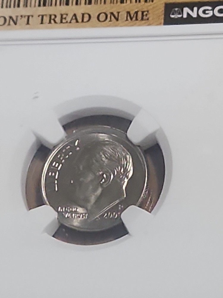 2005-P Roosevelt Dime with Mint Error Uncirculated