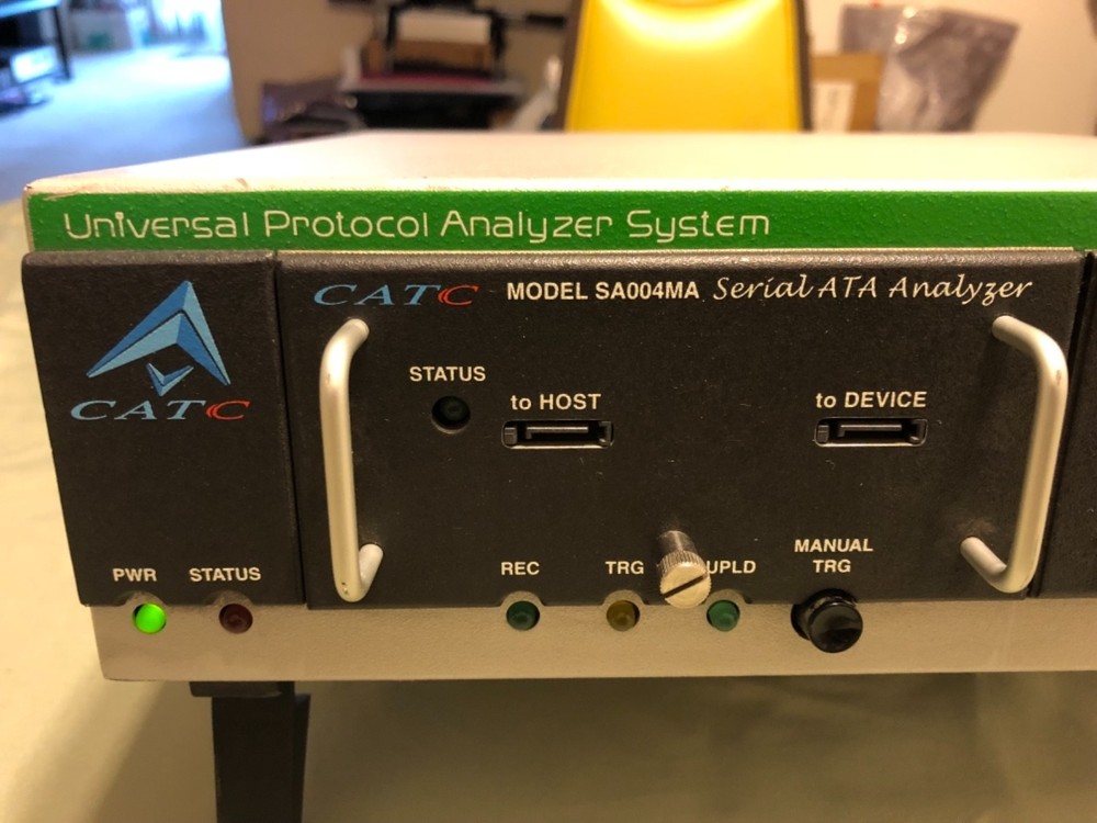CATC 2500H Universal Protocol Analyzer System with SA004MA Serial ATA Analyger.