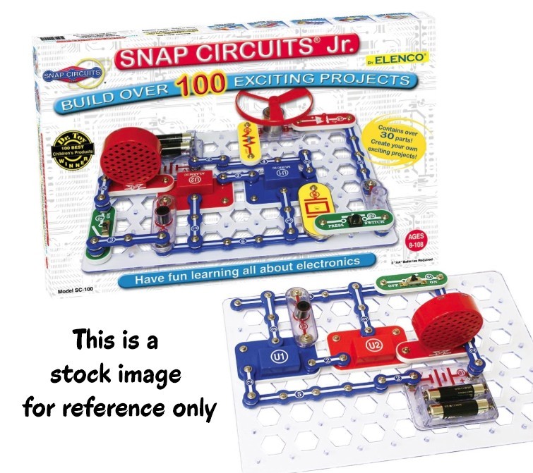 Snap Circuits Jr. SC-100 Electronics Exploration Kit   COMPLETE