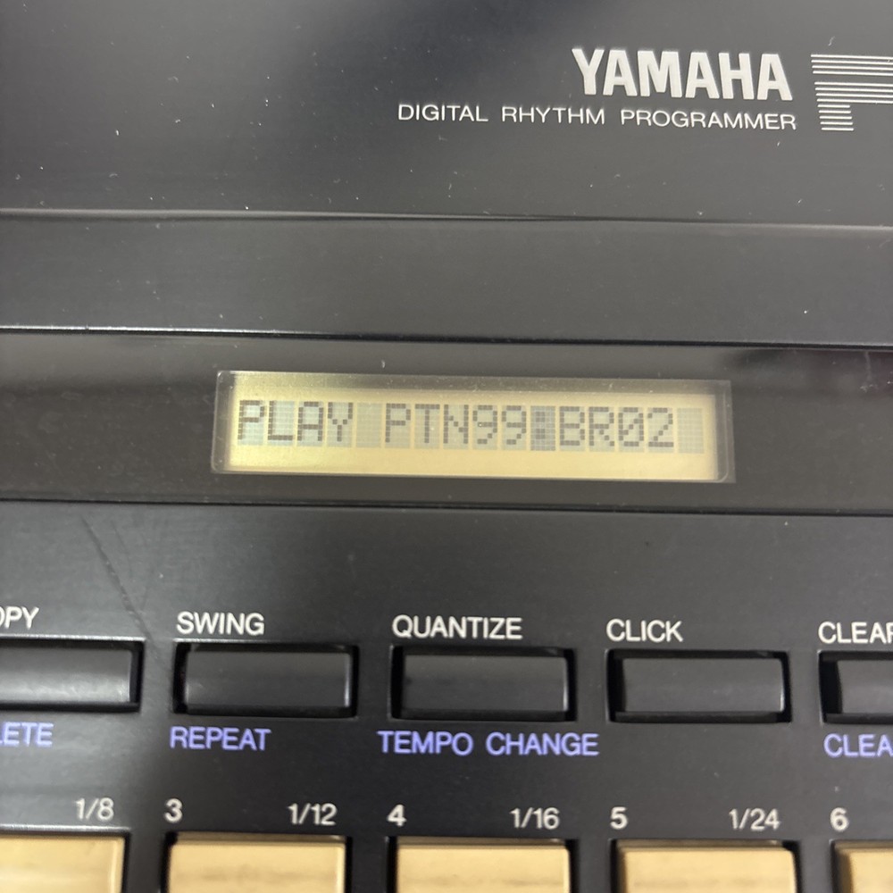 YAMAHA RX-15 Digital Rhythm Programmer Drum Machine