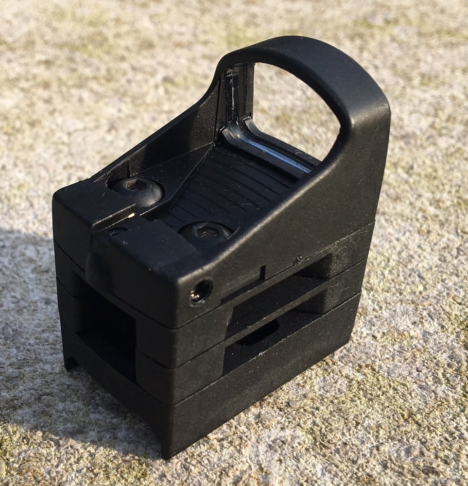 SHIELD MINI SIGHT SMS JPOINT 8 MOA RED DOT MILSPEC SIGHT & PICATINNY MOUNT SET