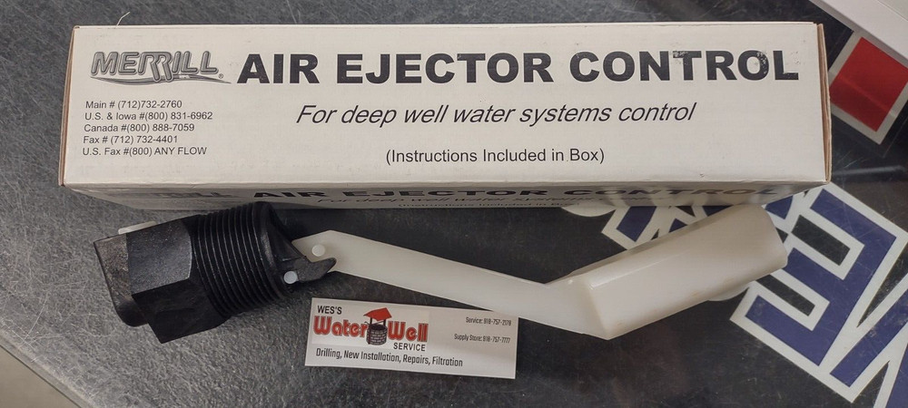 New Merrill Air Ejector Control for Deep Water Well Installation