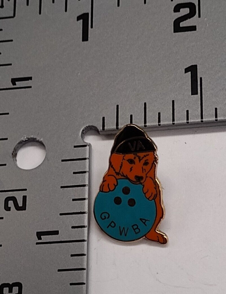 GPWBA VA Bowling Lapel Tack Pin