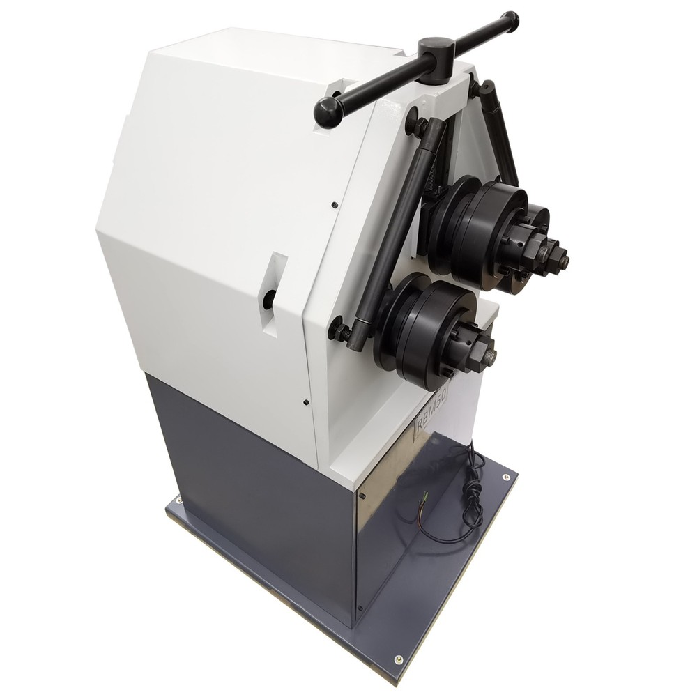 3 Rollers Industrial Electric Roll Bending Machine φ2" Ring Roller 220V