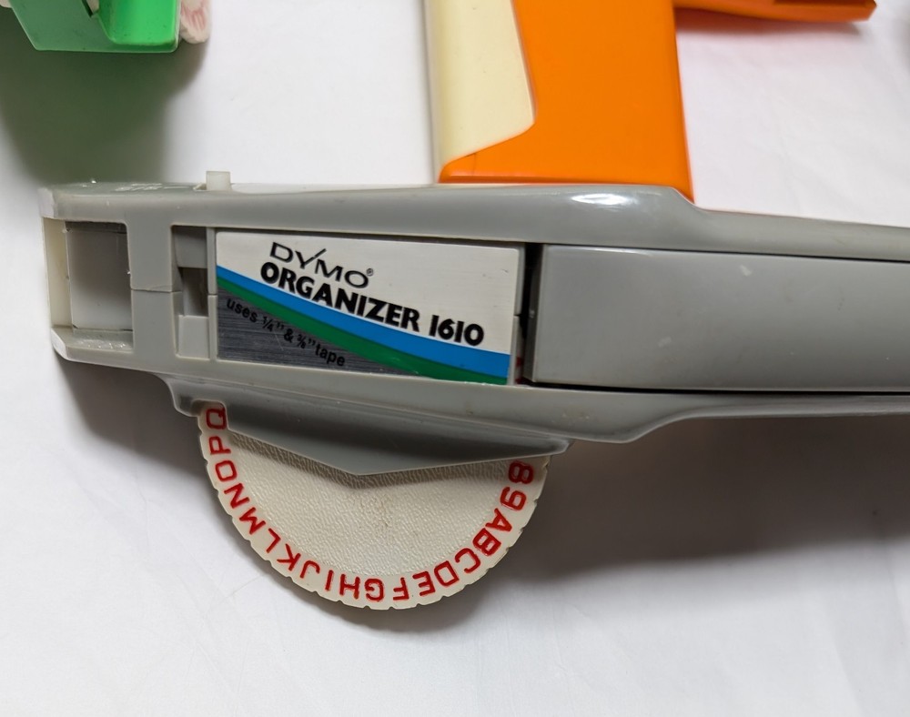 Lot(6) Vintage Assorted Dymo Label Makers