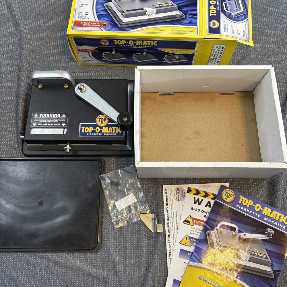 T.O.P. Top-O-Matic Cigarette Rolling Machine