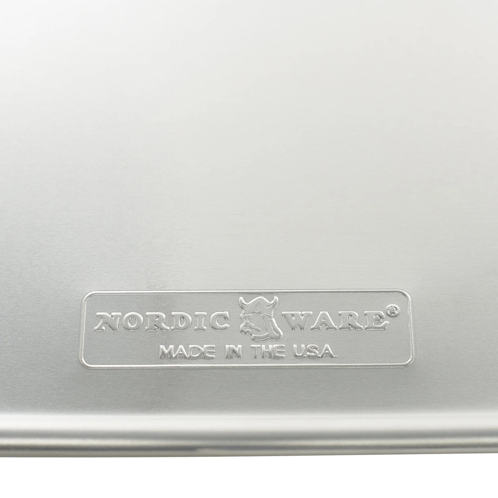 Naturals 18" X 13" Aluminum Half Sheet, Rectangular Cookie & Baking Sheet Pan